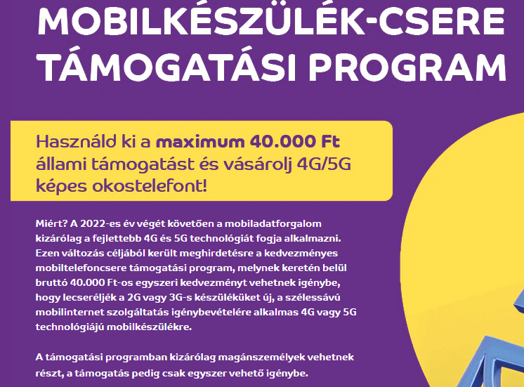 mobilkészülék-csere program