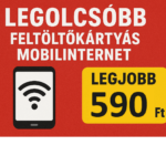 ⚡⚠️Legolcsóbb, legjobb feltöltőkártyás mobilinternet, mobilnet Feltöltőkártyás mobilinternet