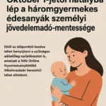 Háromgyermekes anyák szja mentessége