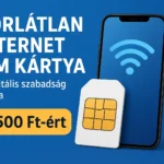 Korlátlan internet SIM kártya 2026 – adat SIM routerhez Korlátlan internet SIM kártya